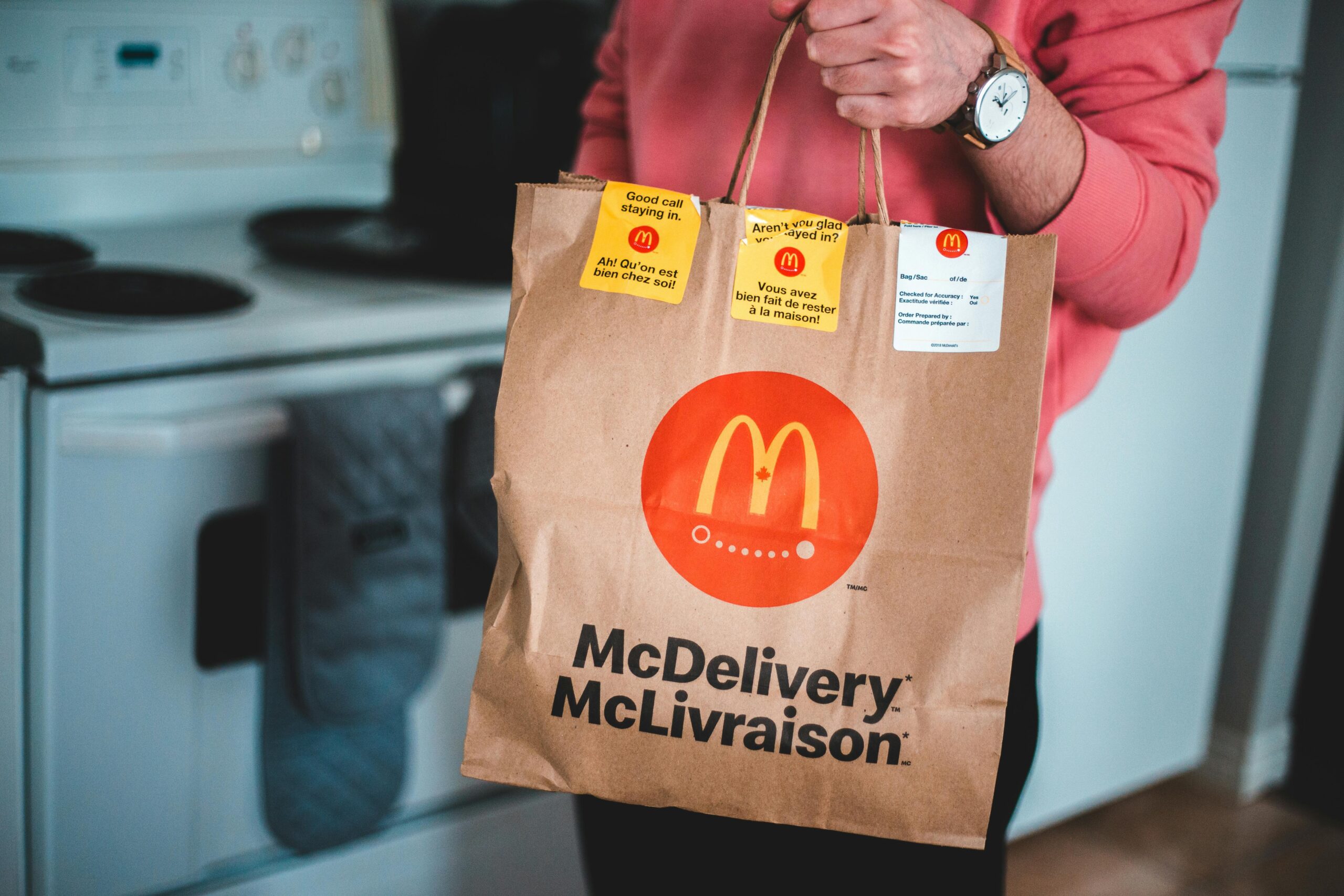 mcdonalds delivery, Uber Eats