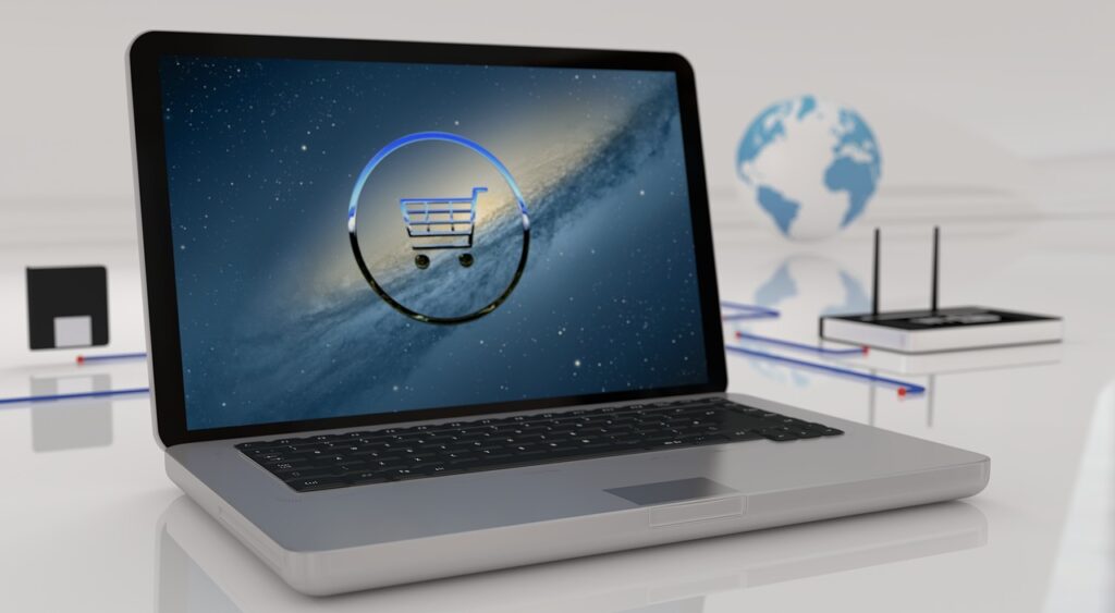 laptop, e-commerce